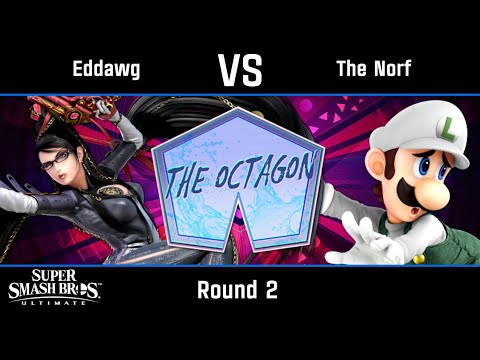 Eddawg (Bayonetta) vs The Norf (Luigi) - Ultimate Round 2 - Octagon #105