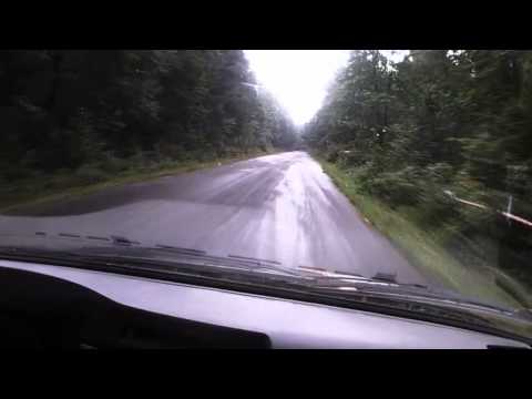 Rally Masters KJS IX 2014 OS 2 - Krzysztof Trybus, Daniel Trybus - Fiat CC