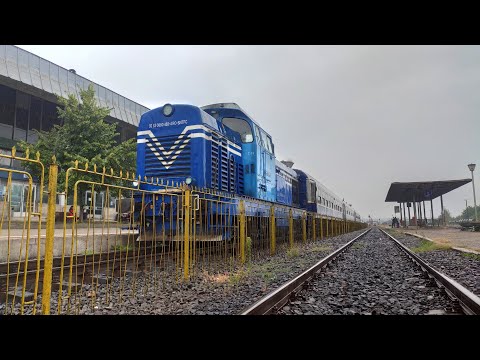 🌧️ LDH 89-0455-4 in actiune cu R4044 Baia Mare-Jibou in gara Baia Mare 🌧️