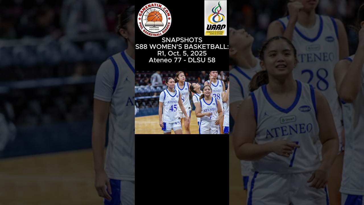 Snapshots: Women's Basketball - Ateneo 77 - DLSU 58