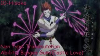 Hunter x Hunter Top 12 Strongest Characters