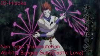 Hunter x Hunter Top 12 Strongest Characters