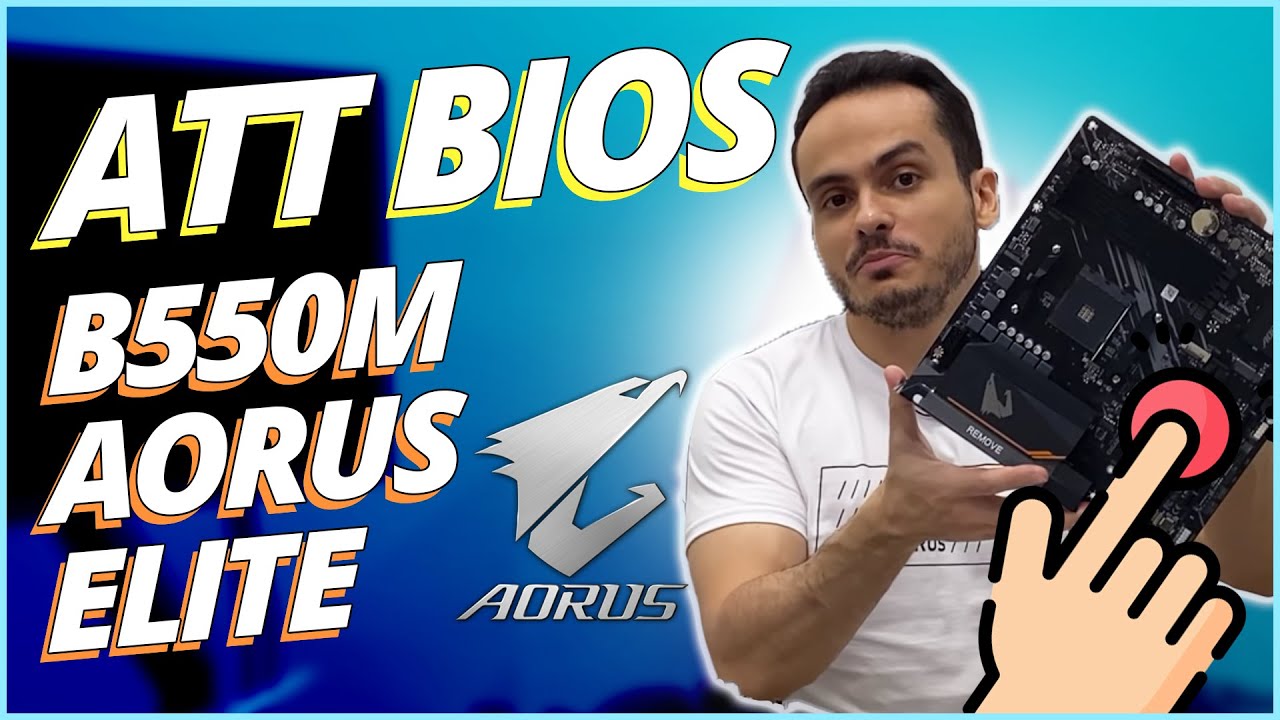 GIGABYTE Q FLASH PLUS NA B550M AORUS ELITE + ATUALIZAR BIOS SEM PROCESSADOR