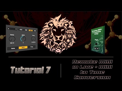 Max for Live: Remote MIDI to Time Conversion