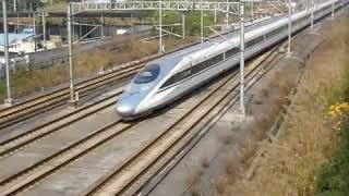 preview picture of video 'CRH380AL, China High-Speed Railway中國高鐵 (Wuhan to ShenZhen Train)'