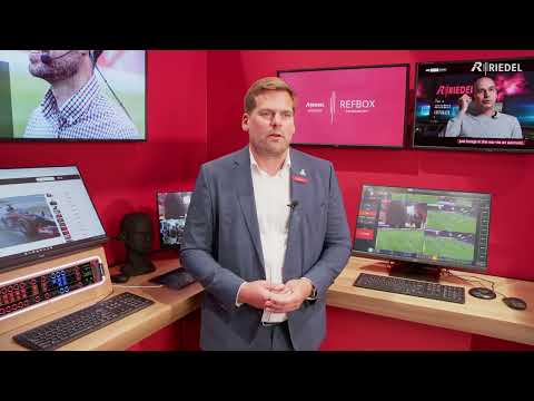 Riedel RefSuite with Jan Sander at IBC 2025