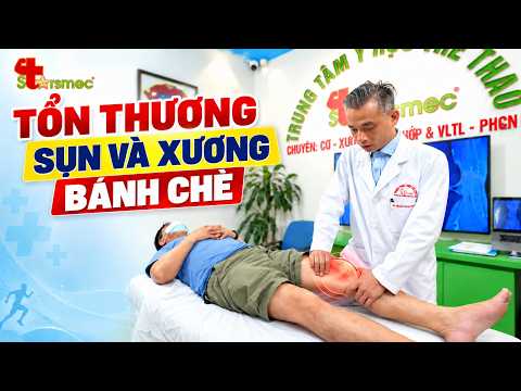 Lên Xuống Cầu Thang Đau Gối: Sụn&Xương Bánh Chè Đã Khuyết