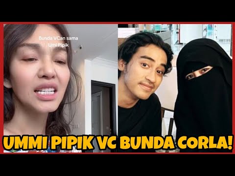 BUNDA CORLA VIDEO CALL UMMI PIPIK, TERUNGKAP KAPAN ADIBA KHANZA MENIKAH!