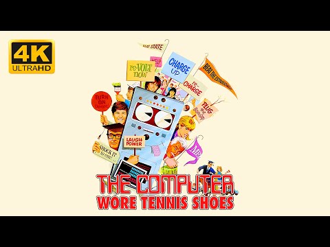 The Computer Wore Tennis Shoes (1969) Trailer [4K-UHD]