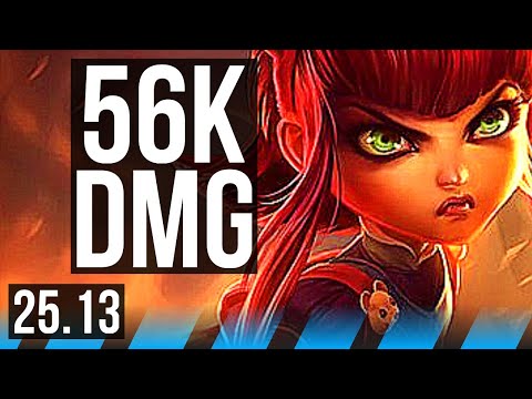 ANNIE vs YONE (MID) | 56k DMG | KR Master | 25.13