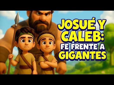 La Biblia para Niños ⭐ La Misión de los 12 Espías: Gigantes en la Tierra y el Valor de Josué y Caleb