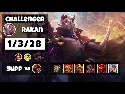 Rakan vs Brand OCE Challenger SUPPORT (1/3/28) - v11.18