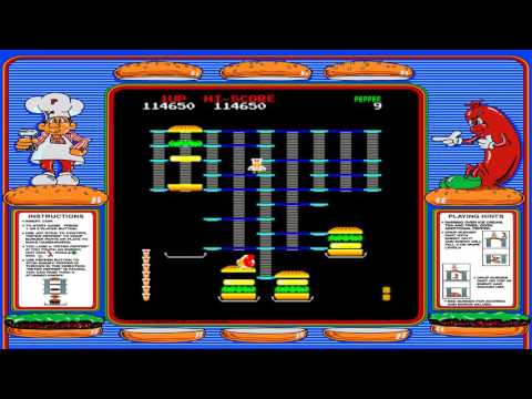 BurgerTime 7,837,750 MAME W/R