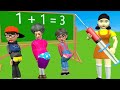 Scary Teacher 3D Vs Squid Game 2 Nick And Tani The Best Troll Of MissT Or 5 Times Challenge