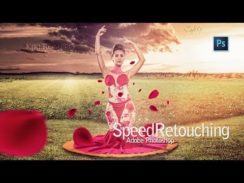 "Flowers Queen" Speed Photoshop Retouching | Kiki Romero Fotografia © Studio Pictorium