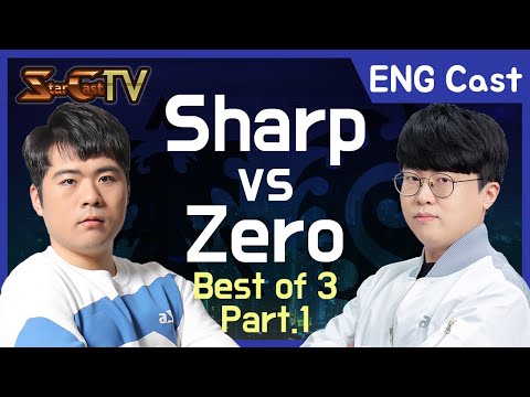 [ENG] Sharp vs Zero on Neo Sylphid (TvZ, Bo3) Part1 [2021.03.13] - Starcraft Remastered