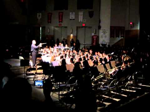 Mary Ward C.S.S Christmas Concert 2012 - Junior Band (Crusade by Vince Gassi)