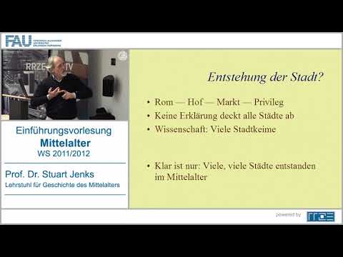 13 - Vorlesung Mittelalter (Stadt und Wirtschaft im Mittelalter)