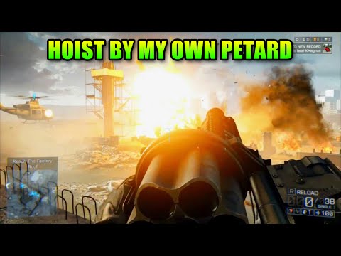 MG4 Duel - Hoist With His Own Petard | Battlefield 4 Gameplay