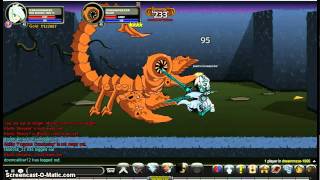 AQW Soloing ScreamFeeder with Beta Berserker