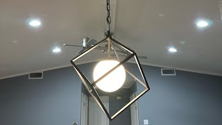 Origin21 LED pendant light installation #origin21 #installation #led #diy #home