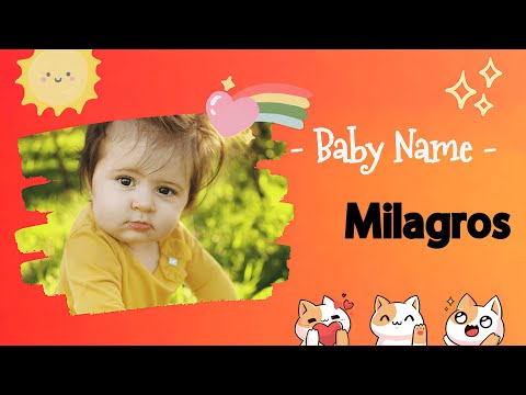 MILAGROS | Milagros name meaning | Girl Name Meaning | Miracles (2023)