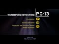 HBO Rated PG 13 Bumper February 1 2002 March 2 2006