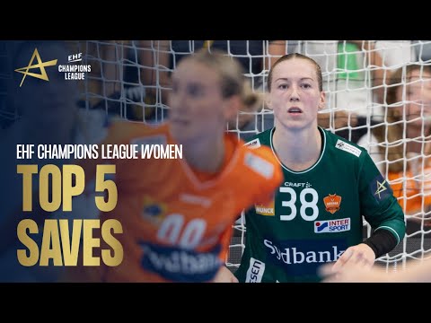 YARA TEN HOLTE FLIES in to SAVE the ball! | TOP SAVES | Round 1 | EHF Champions League Women 2023/24