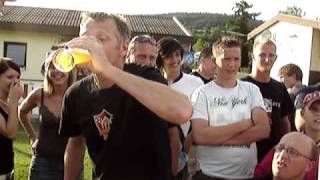 preview picture of video 'Beer drinking Boat Race'
