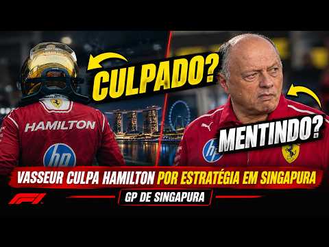 VASSEUR DETONA E CULPA HAMILTON POR PERDER PÓDIO EM SINGAPURA | FORMULA 1 2026
