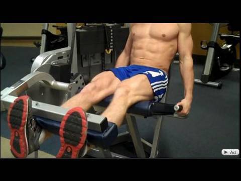 How To: Leg Extension (Cybex)