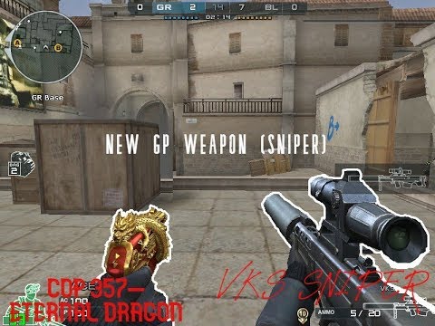 Crossfire Philippines: New GP weapon VKS [SNIPER] + COP 357 ETERNAL DRAGON