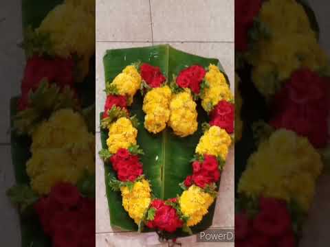 flower garland#beautiful #flowers #vairalvideo #variety #lovely #different #ideas#easy #super