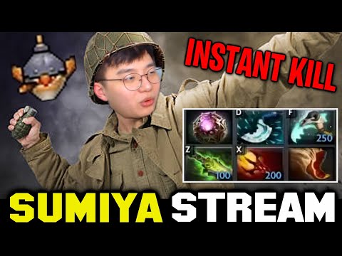 SUMIYA learning Techies Instant Kill Build | Sumiya Stream Moment #3117
