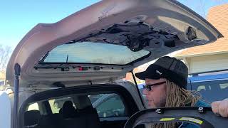 2007 - 2011 Dodge Nitro rear hatch panel removal