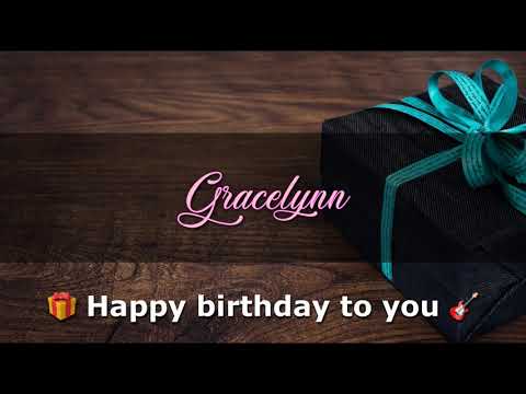 GRACELYNN Angelclasico HAPPY BIRTHDAY