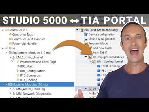 Rockwell Studio 5000 vs Siemens TIA Portal: a Side-by-Side Comparison on PLC Program Structuring