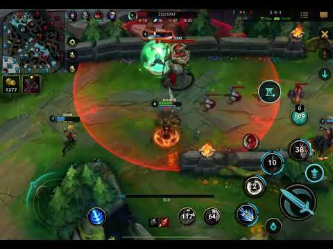 [Wild Rift] Chad Tank Jarvan IV Support Vs Cringe Damage Karma Support