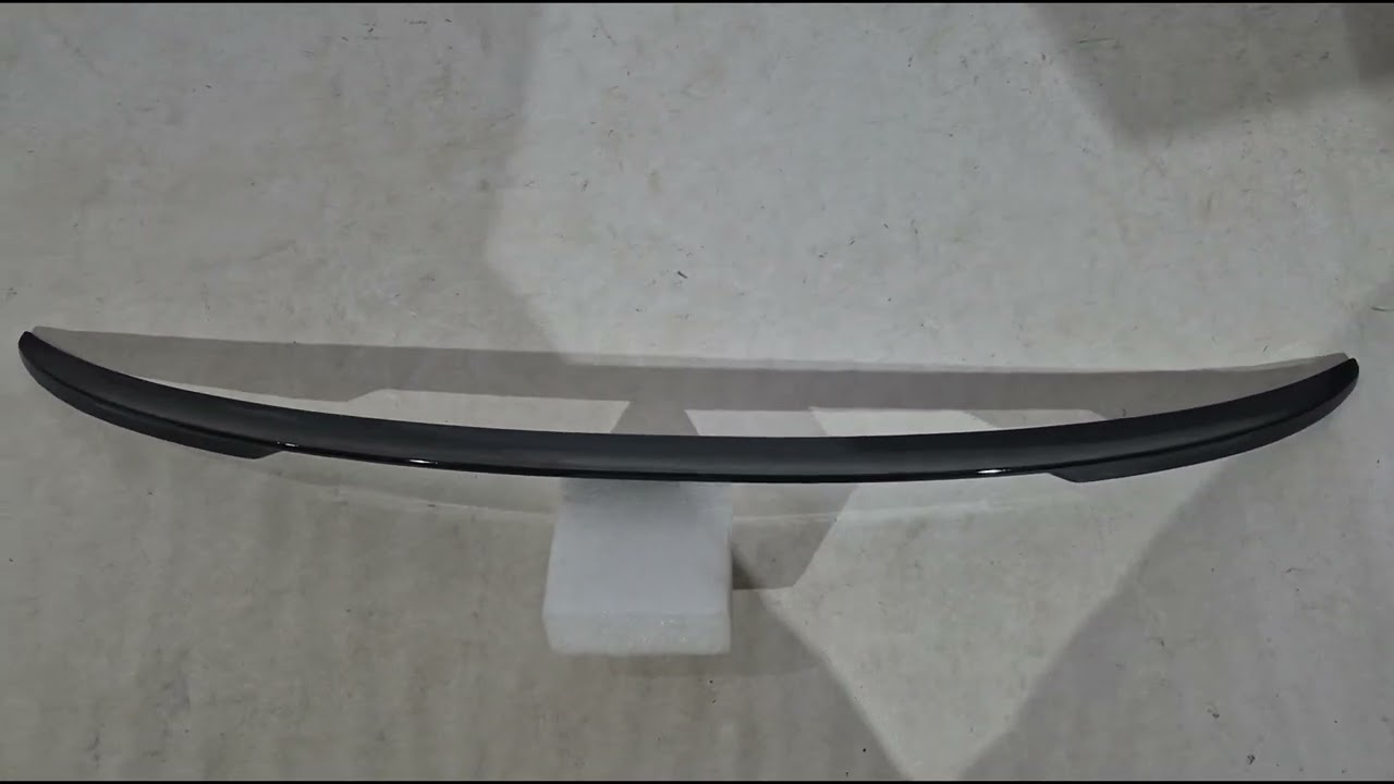 BMW 4 серия F32/F33/F36 2012-2020 гг. Спойлер P-Style (для F36, Черный Глянец) Video 1