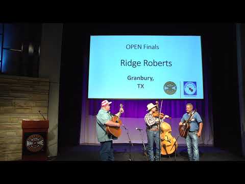 Ridge Roberts - 2019 Grand Master Fiddler Champion - Open Division, Championship Round