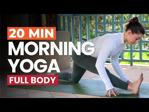 20 Min Morning Yoga Flow | Yoga for Building Morning Momentum