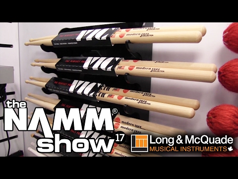 L&M @ NAMM 2017: Vic Firth Modern Jazz Collection