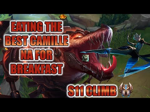 CAMILLE DOESN'T BEAT RENEKTON! Crushing The best Camille NA ft. Scrubnoob Camp