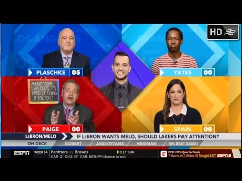 Around The Horn 12.7.18 - Report: LeBron James wants Carmelo Anthony on the Los Angeles Lakers