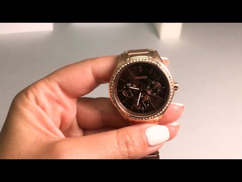 BREEZE Intensifire Crystals Rose Gold Stainless Steel Bracelet 212041.5 - E-oro.gr