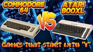 C64 vs Atari 800XL I Games That Ruled the Battle 🕹️