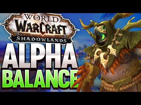 Balance Druid First Look! WoW Shadowlands Alpha (Move While Casting!)