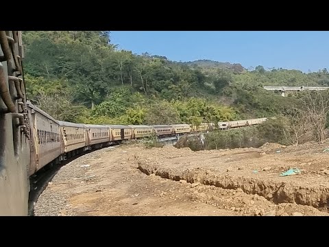 SEALDAH To AGARTALA | Full Journey 13173/Kanchanjunga Express, Indian Railways Video 4k ultra HD