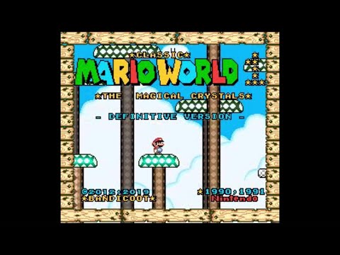 SMW Hack Longplay - Classic Mario World: The Magical Crystals
