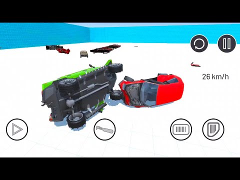 Realistic Car Crashes 54 - BeamNG Drive game